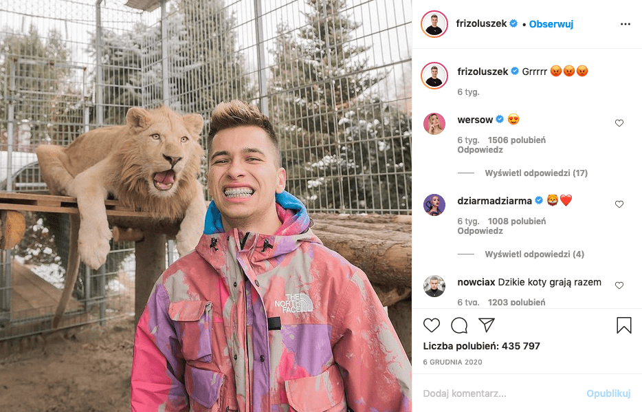 TOP 10 - INSTAGRAM - How much do Polish influencers earn? Record average value exceeds £100,000 [REPORT] — illustration 6
