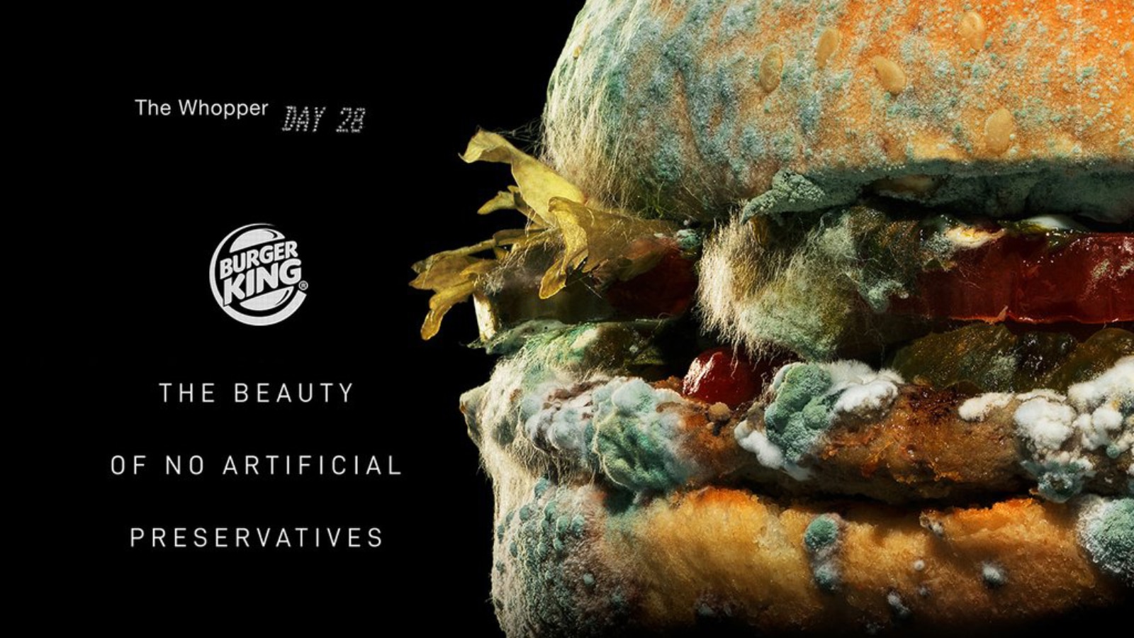 Burger King shows mould in its new campaign - illustration 1