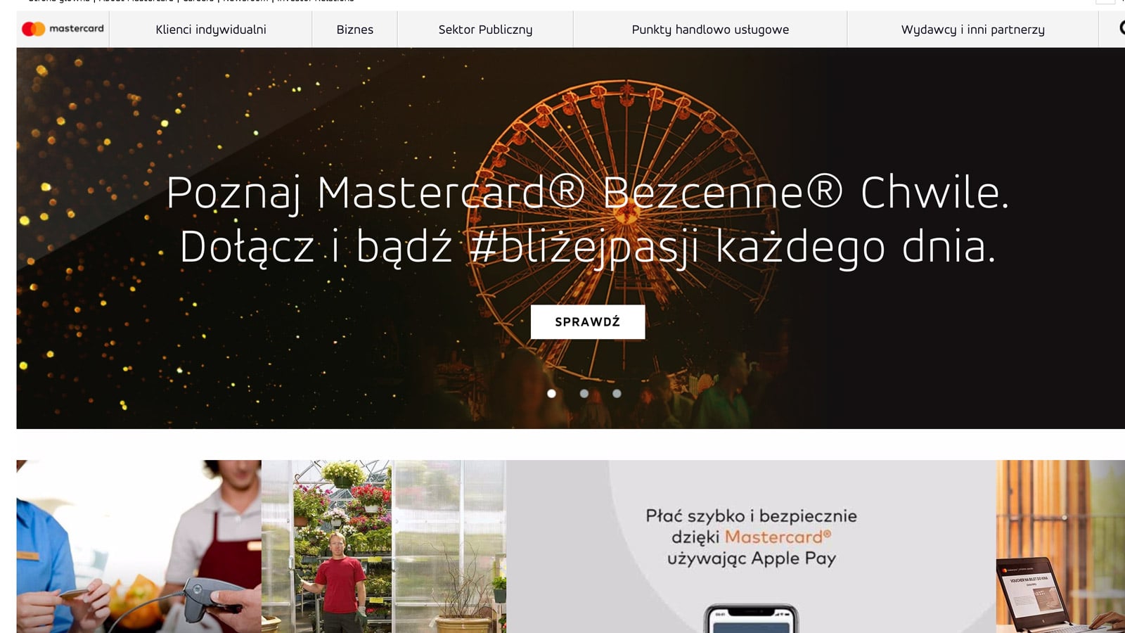 MASTERCARD o odpowiedzialnym przetwarzaniu danych