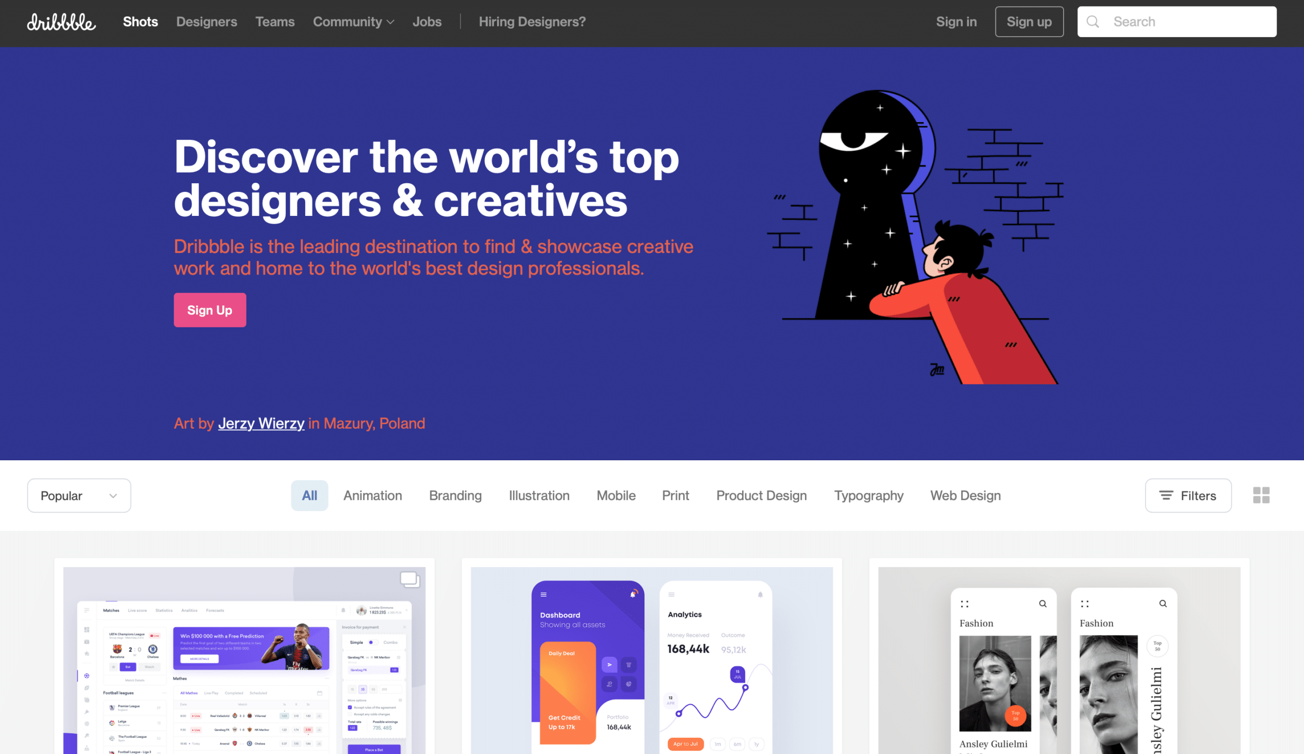 10 Inspiring Websites — illustration 2