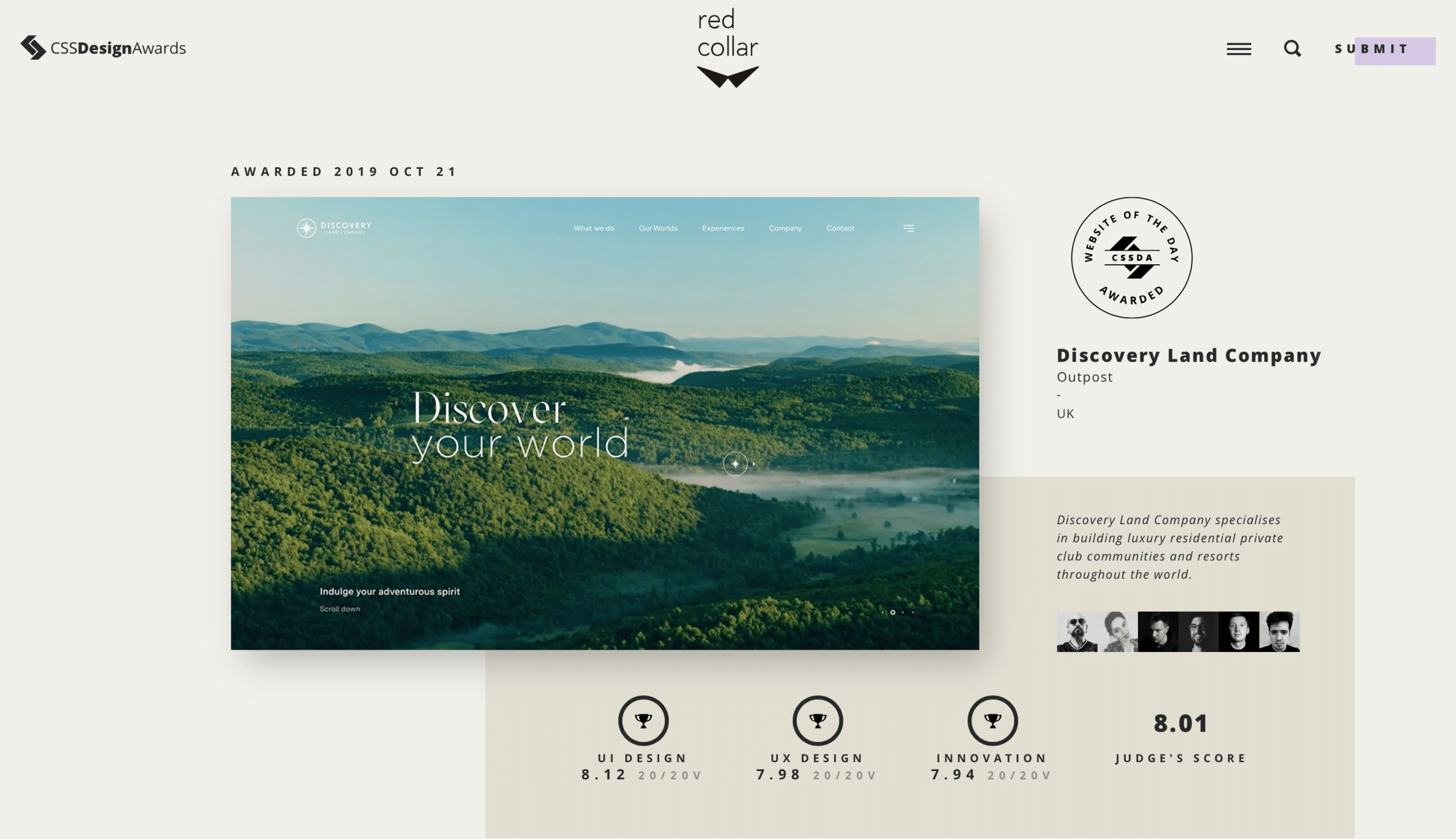 10 Inspiring Websites — illustration 4