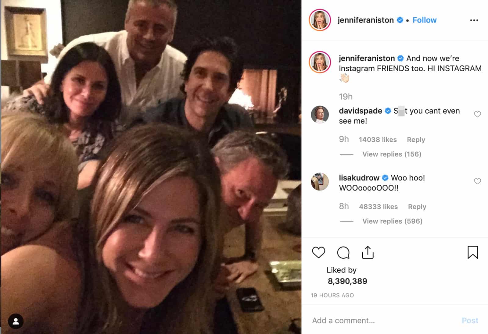 INSTAGRAM - FRIENDS star makes a splash with her debut! — illustration 2