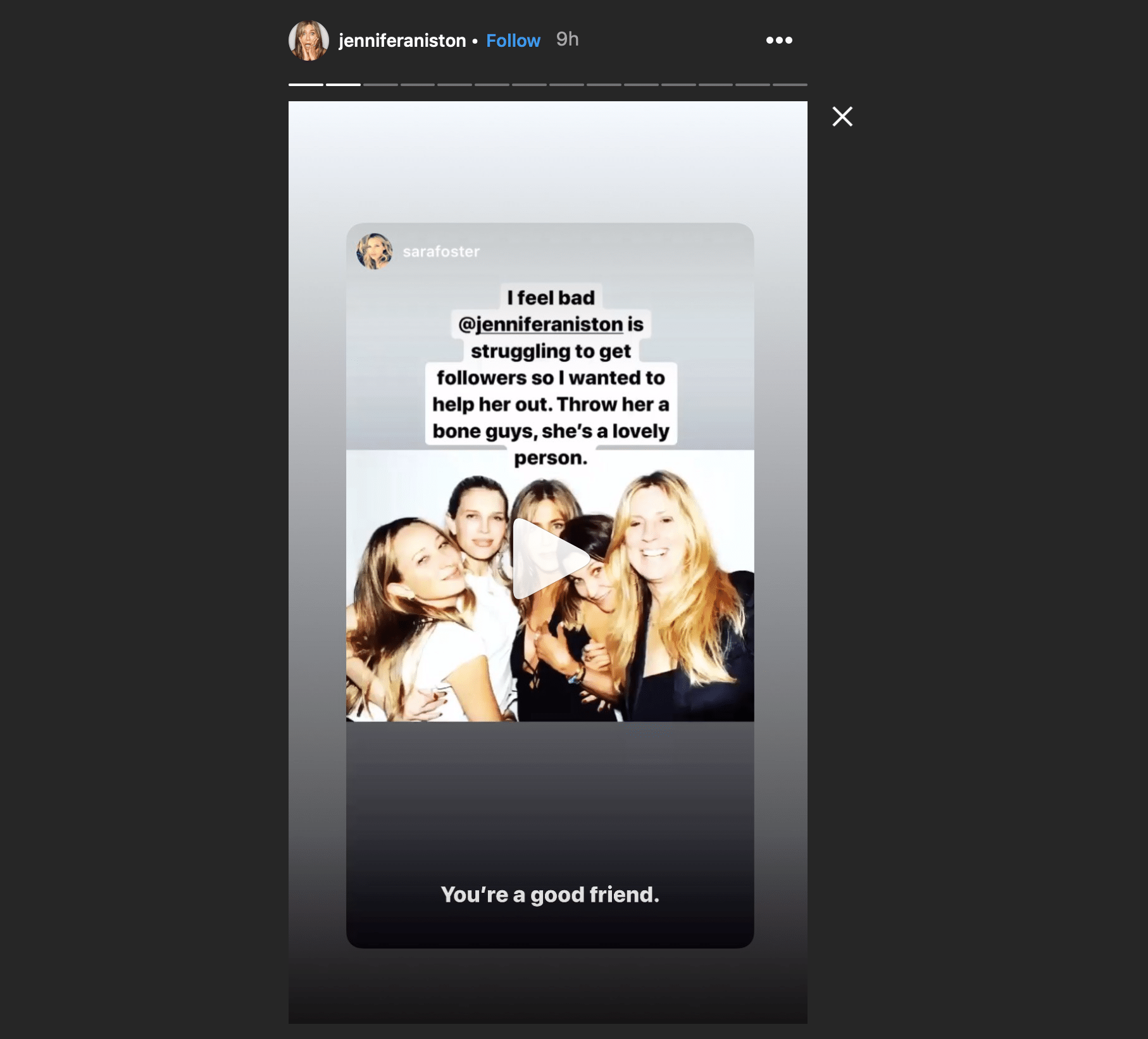 INSTAGRAM - FRIENDS star makes a splash with her debut! — illustration 4