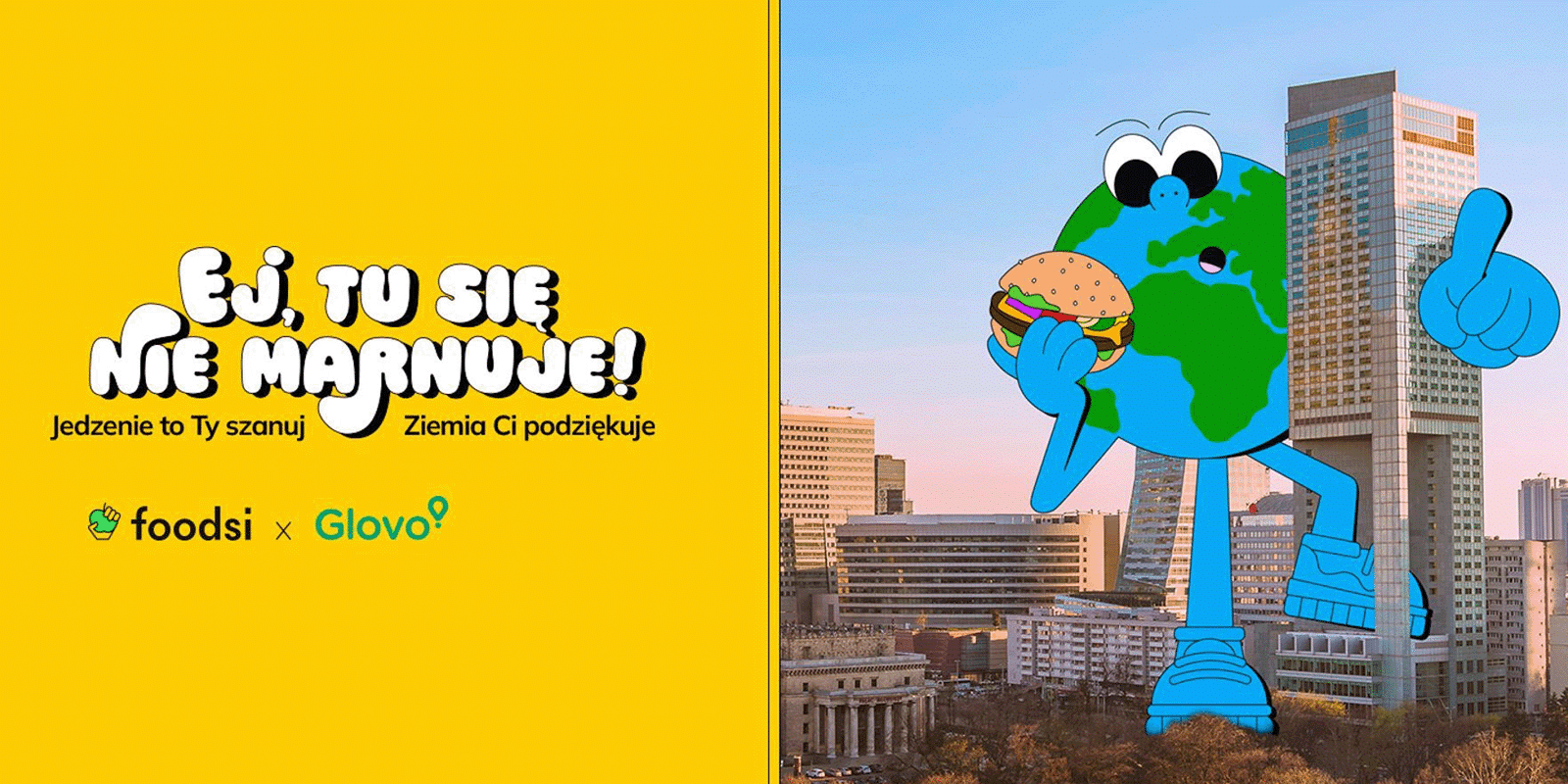 GLOVO i FOODSI ze wspólną kampanią