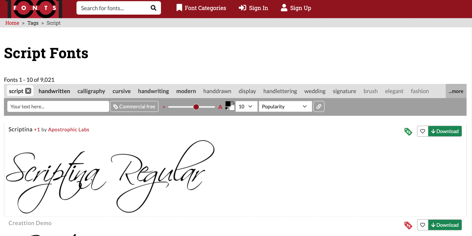 6 best font websites for your website! — illustration 4