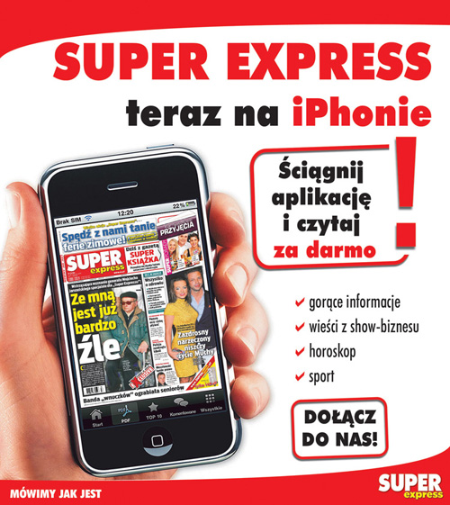 Super Express z aplikacją na iPhone'a Super Express 1294845205