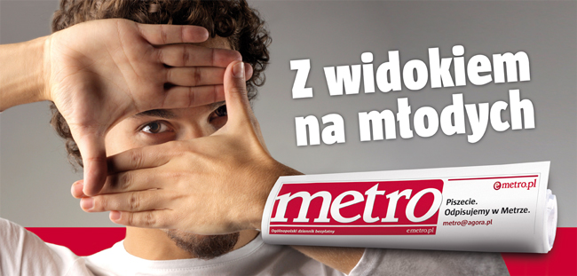 Dziennik Metro rusza z kampanią wizerunkową Metro 1297781864