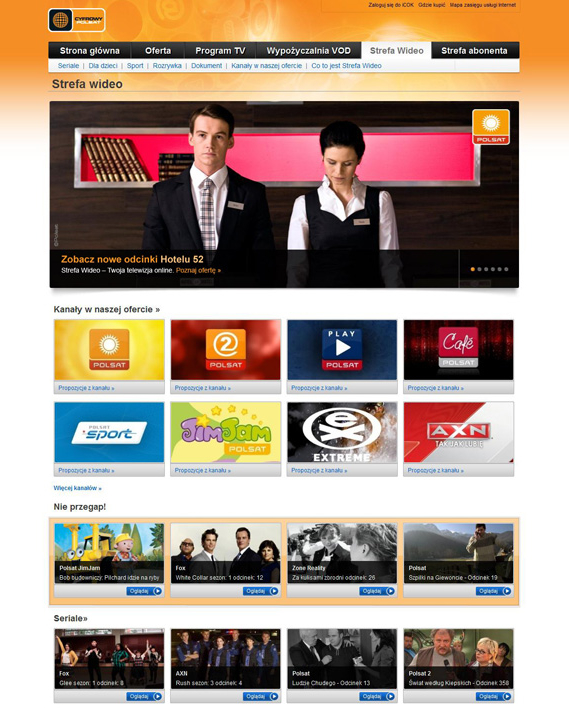 Cyfrowy Polsat z bezpłatną telewizją online Cyfrowy Polsat 1302737003