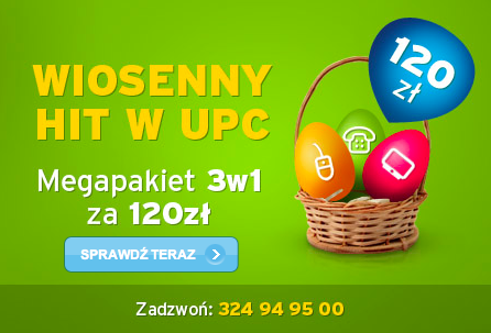 6 nowych pakietów w UPC UPC 1303162971