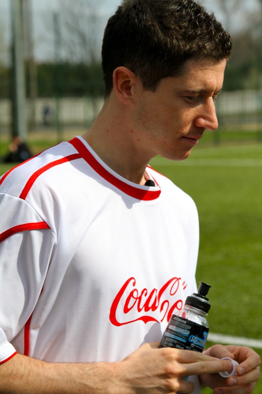 Robert Lewandowski twarzą marki Coca-Cola UEFA 1303225770