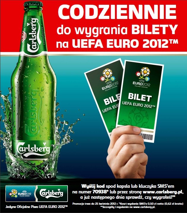 Carlsberg rozda kilkaset biletów na Euro 2012 Havas 1303991757
