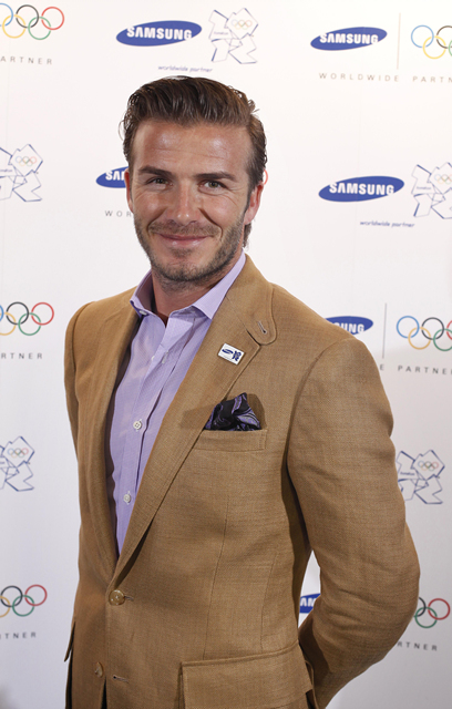 David Beckham ambasadorem marki Samsung Igrzyska Olimpijskie 1304692014