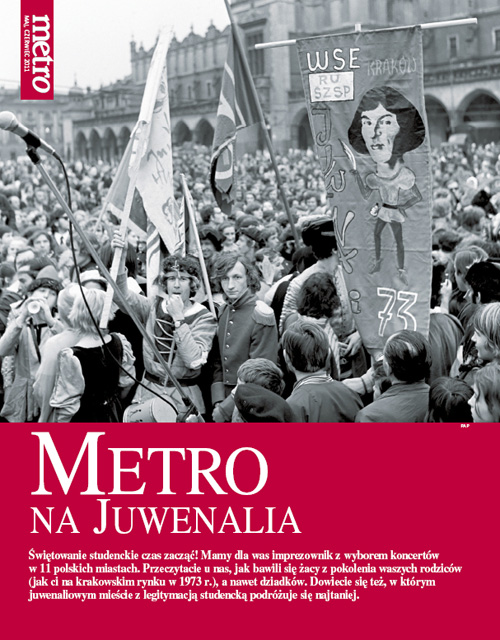 Metro specjalnie na Juwenalia Metro 1304950821