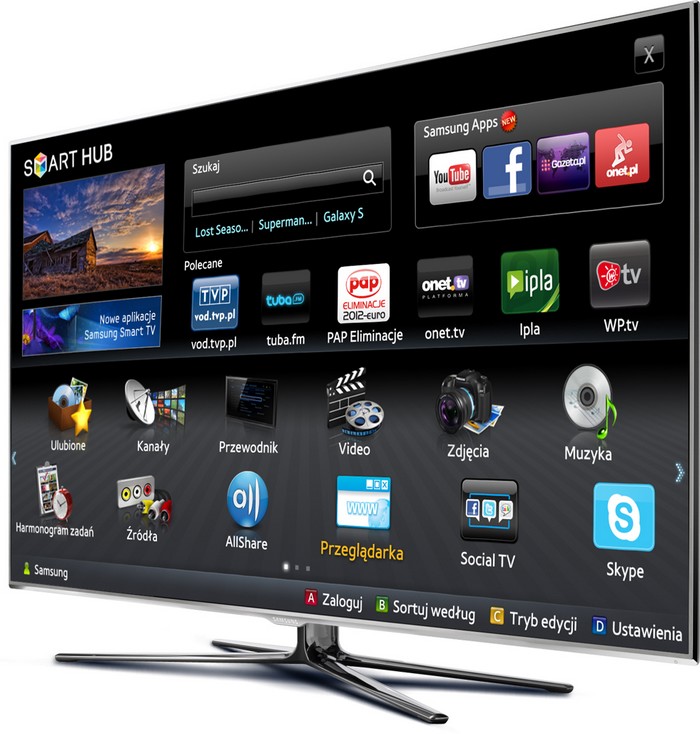 Samsung Smart TV: integracja telewizji z internetem (wideo) Euro RSCG Sensors 1305199863