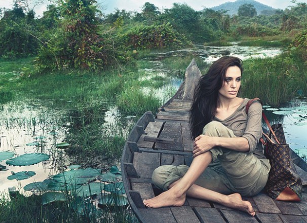 Angelina Jolie w kampanii Louis Vuitton (wideo) Louis Vuitton 1308149266