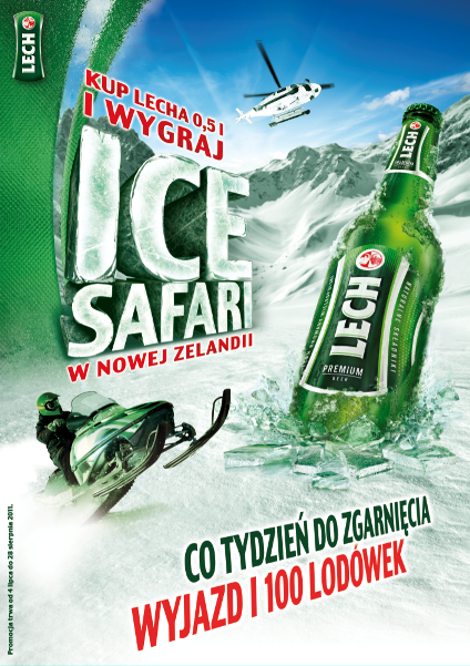 Lech: Wygraj Ice Safari na drugiej półkuli Lech 1309957218