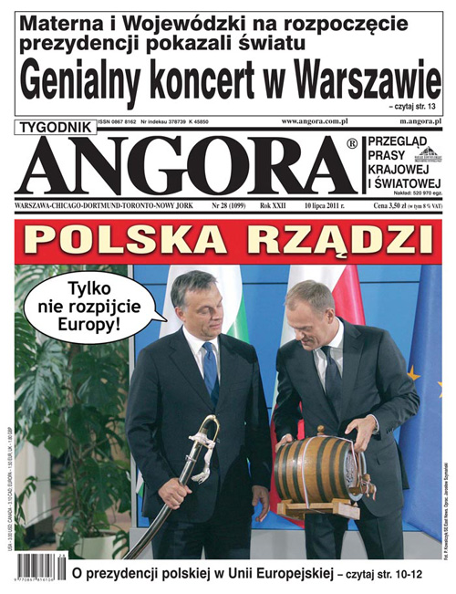 Press-Service: mocny start polskiej prezydencji w mediach Press-Service 1312970499