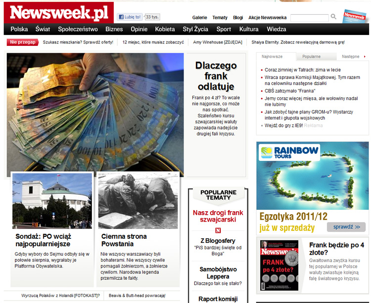 Nowy Newsweek.pl od zjednoczenie.com Newsweek 1313061650