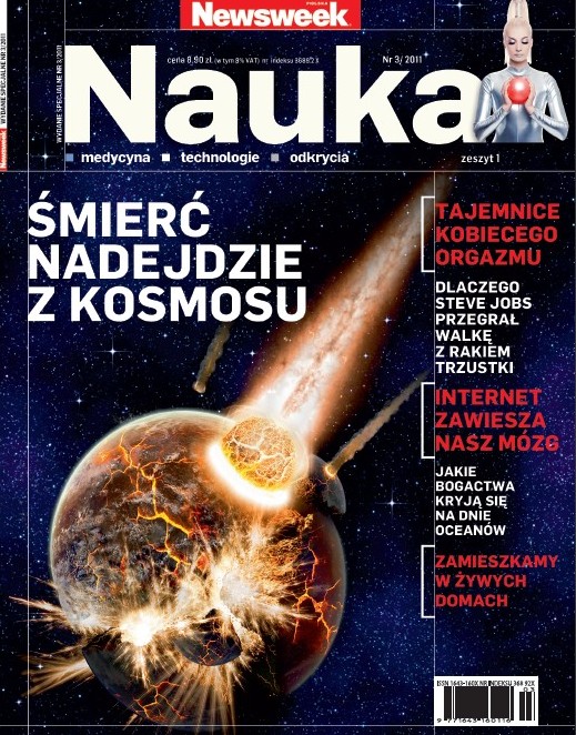 Wydanie specjalne Newsweek Nauka już w kioskach Newsweek 1320609560