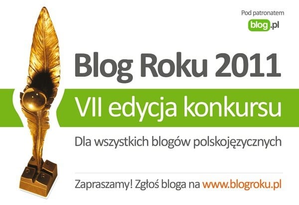 3600 blogów walczy o tytuł Bloga Roku 2011 Onet.pl 1326460943