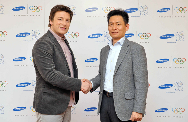 Jamie Oliver globalnym ambasadorem marki Samsung Samsung 1332154848