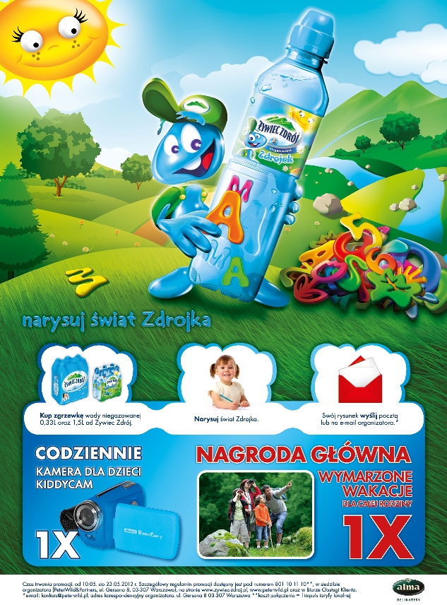 Nowe konkursy Żywiec Zdrój promujące wodę dla dzieci Żywiec Zdrój 1337705642