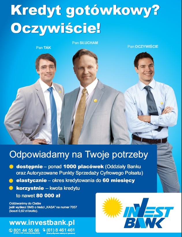 Trzech Panów w nowej kampanii Invest-Banku (wideo) Schulz Brand Friendly 1338200984