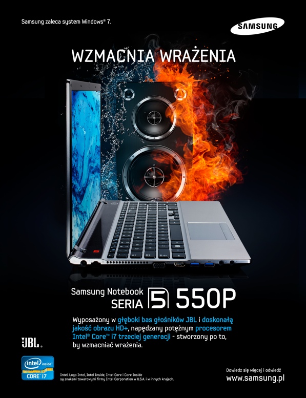 "Wzmacnia wrażenia": Samsung promuje nowego notebooka Samsung 1339621202
