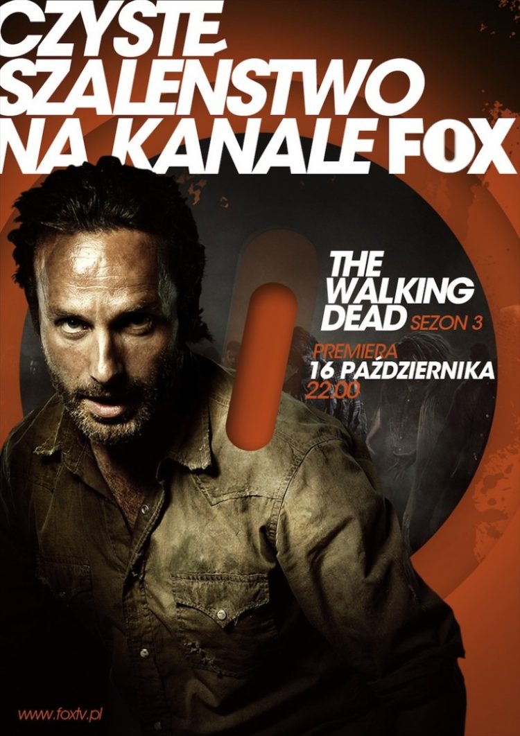 Kanał Fox promuje 3 sezon "The Walking Dead" Fox 1349965603