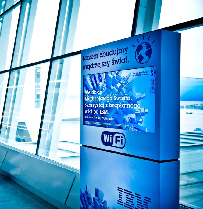 IBM oferuje Wi-Fi na warszawskim lotnisku Mindshare 1352763446
