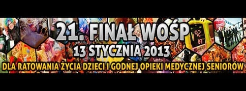Interia.pl partnerem WOŚP WOŚP 13576600942