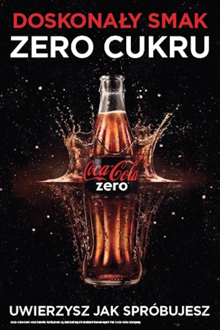 "Uwierzysz jak spróbujesz" - kampania marketingowa Coca-Cola Zero (wideo) Coca-Cola 1366279716