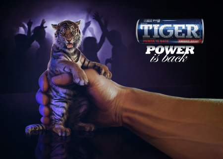 Reklama Tigera wyróżniona Tiger 1385723407