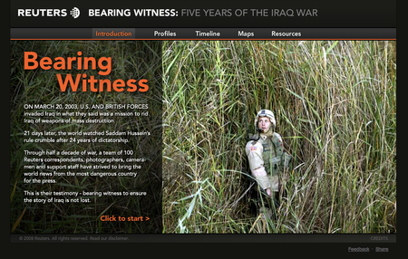 5 lat wojny w Iraku oczami Reutersa Reuters 1205941665