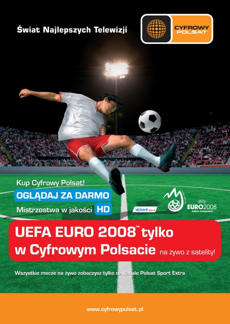 Cyfrowy Polsat reklamuje Euro 2008 w TVP Media Direction OMD 1207164527