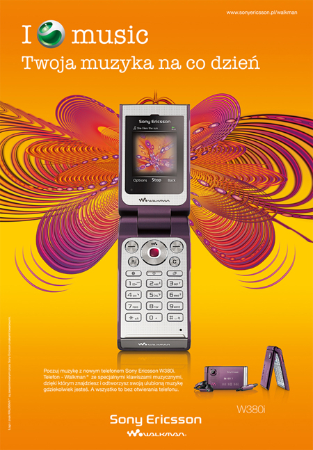 Sony Ericsson promuje nowe telefony IQ Marketing 1213627149