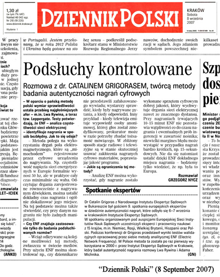Dziennik Polski w nowej odsłonie Dziennik Polski 1226674011