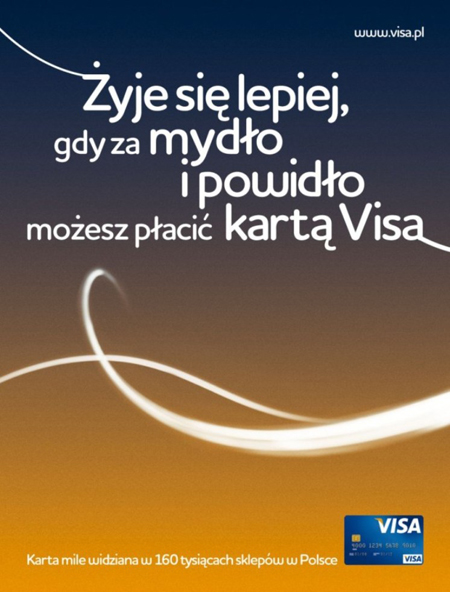 Nowa kampania reklamowa organizacji Visa Visa 1236001319