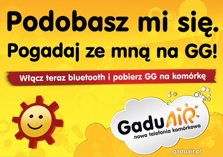 Gadu-Gadu w warszawskich autobusach Gadu-Gadu 1249310429