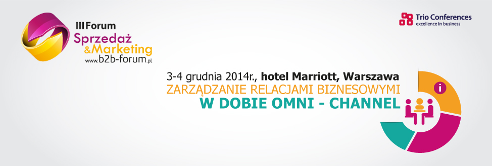 III Forum Sprzedaż & Marketing B2B! konferencja