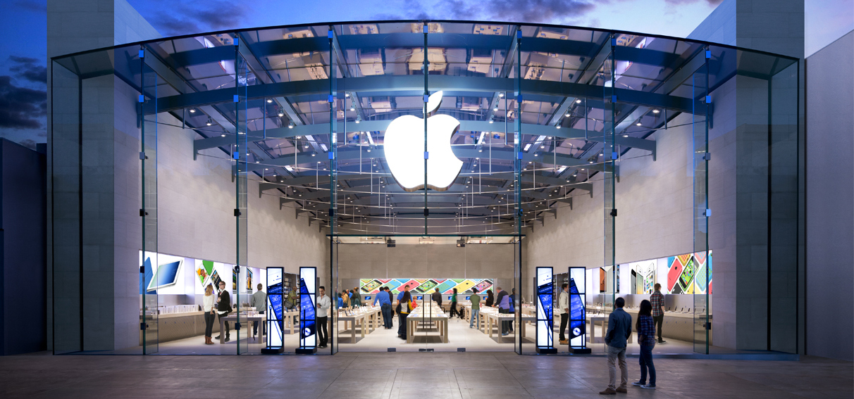 Apple wycofuje się z Rosji iPad hero retail store santamonica