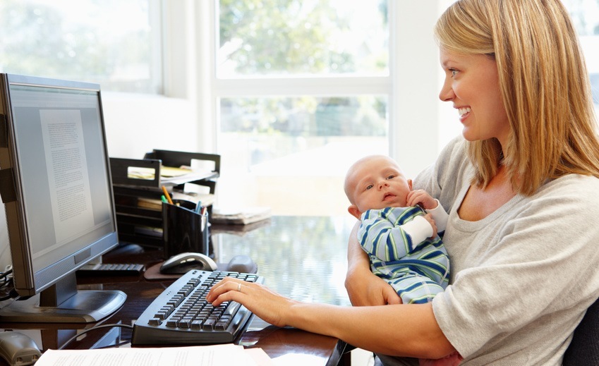 Praca w domu czy dom w pracy? Technologie z dzieckiem w biurze mediarun com