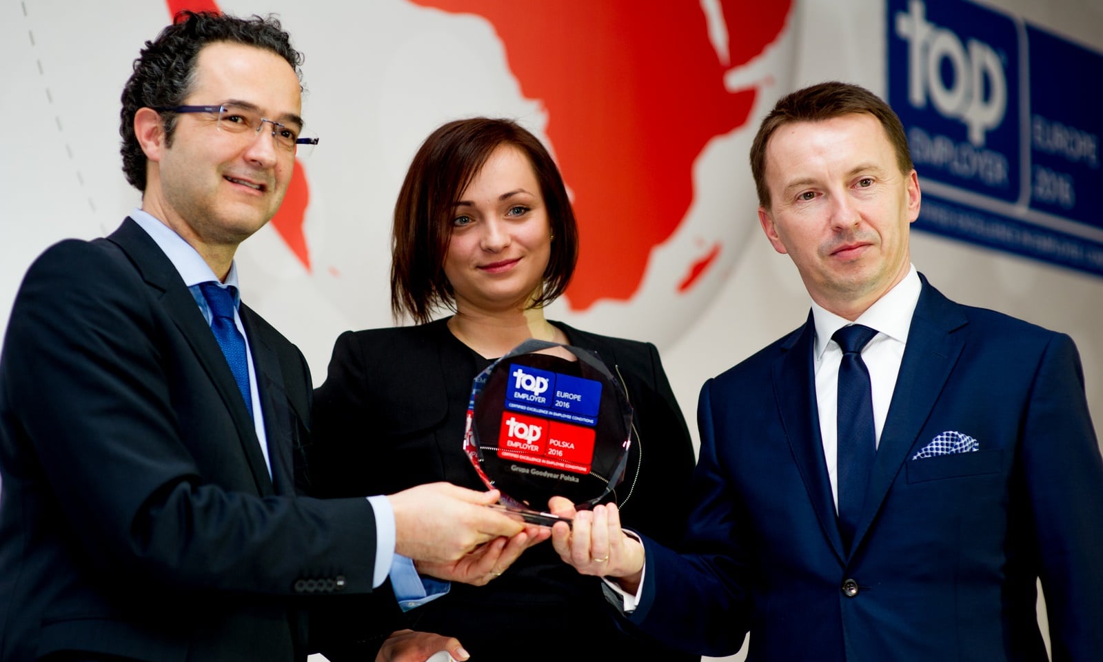 Goodyear czwarty raz z rzędu uhonorowany tytułem Top Employer Europe Goodyear Po raz czwarty z rzędu Goodyear uhonorowany tytułem Top Employer Europe crop