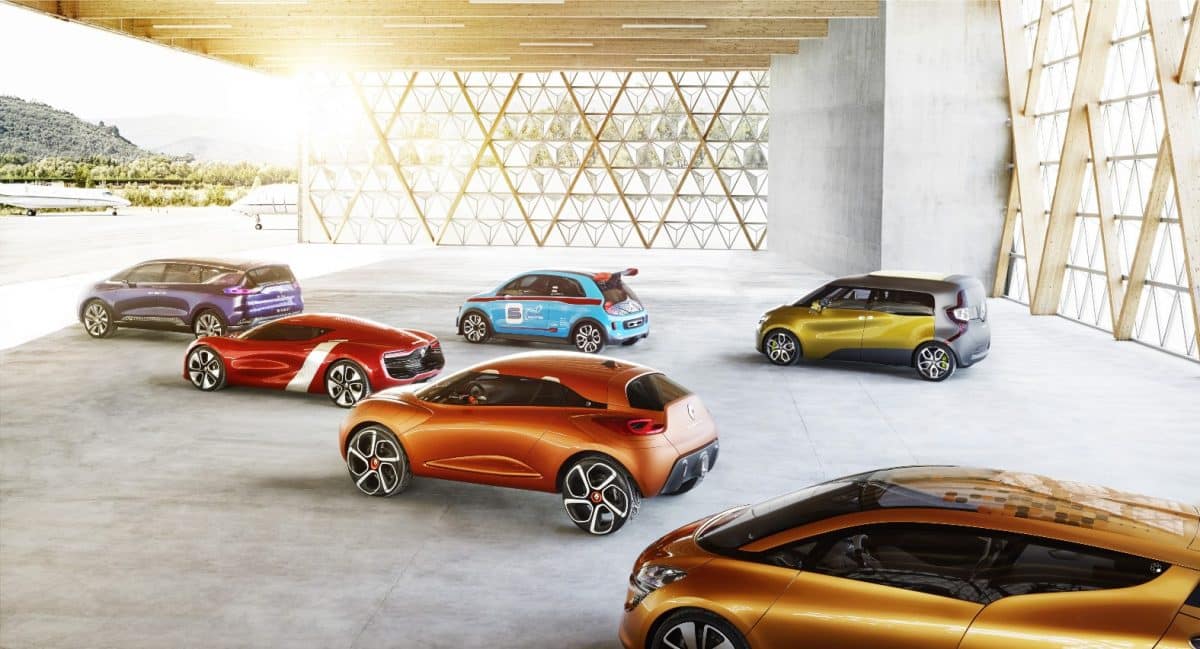 Renault partnerem strategicznym festiwalu! Renault Renault Concept cars Dezir Captur R Space Frendzy TwinRun Initiale Paris