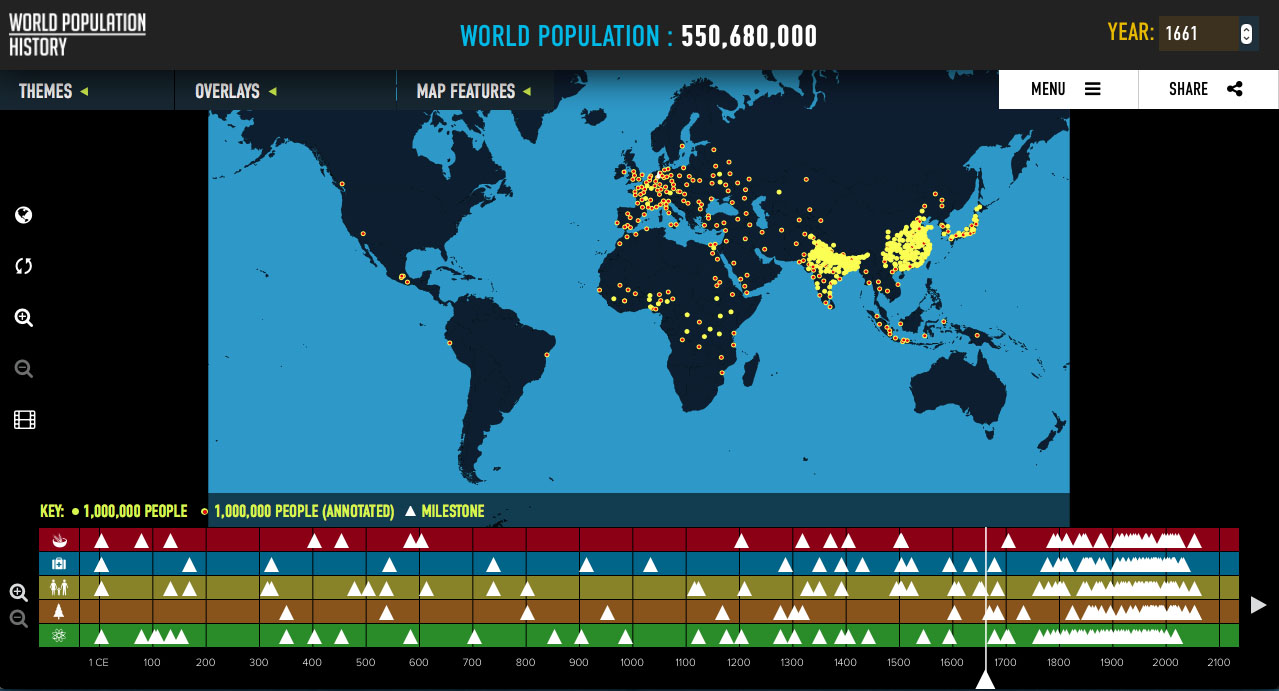 Mapy demograficznej eksplozji demografia ziemia