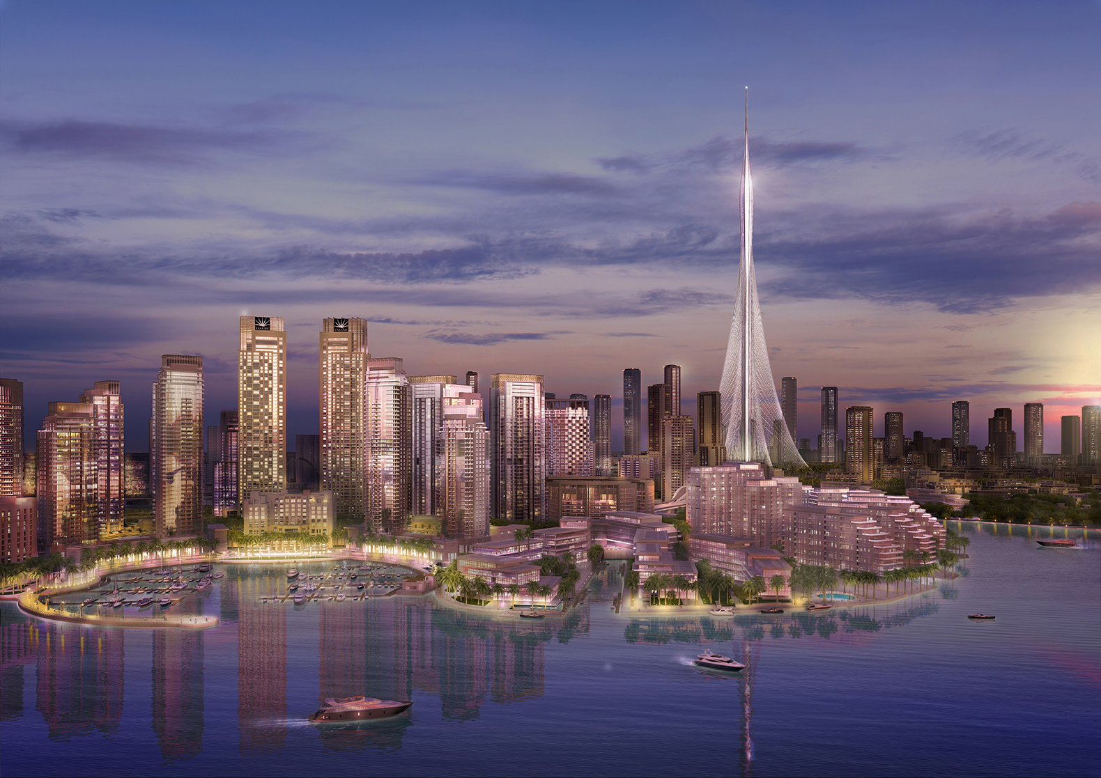 Najwyższy budynek powstanie... znowu w Dubaju? Santiago Calatrava mediarun dubai tower3