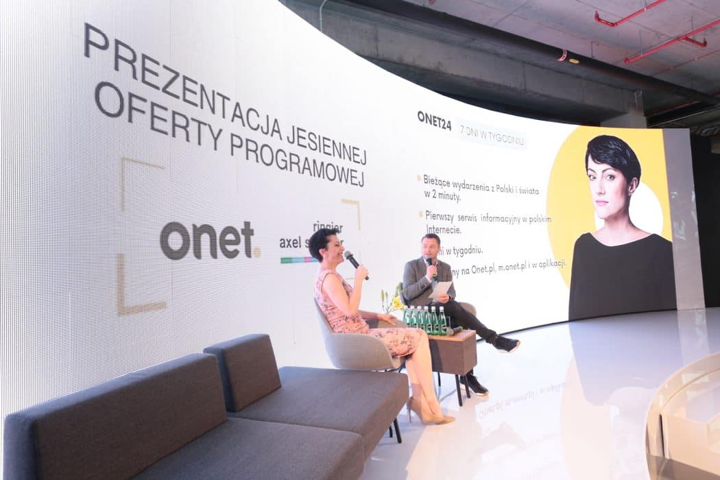 Wiosenna oferta programowa Onet-u (wideo) Internet mediarun onet jesien