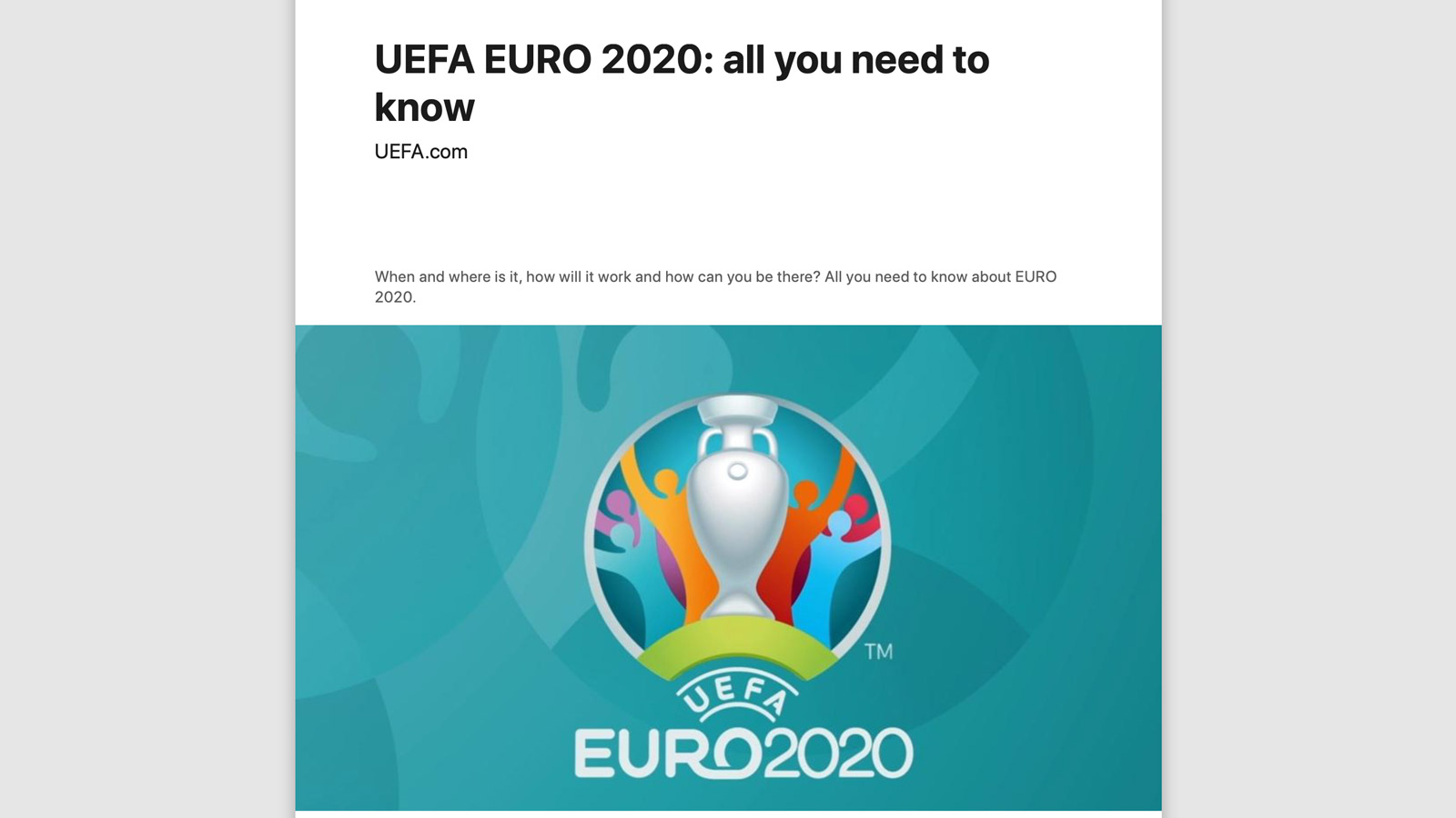 Polska marka nowym sponsorem UEFA Euro 2020 EURO 2020 mediarun euro 2020 uefa www 2019 2
