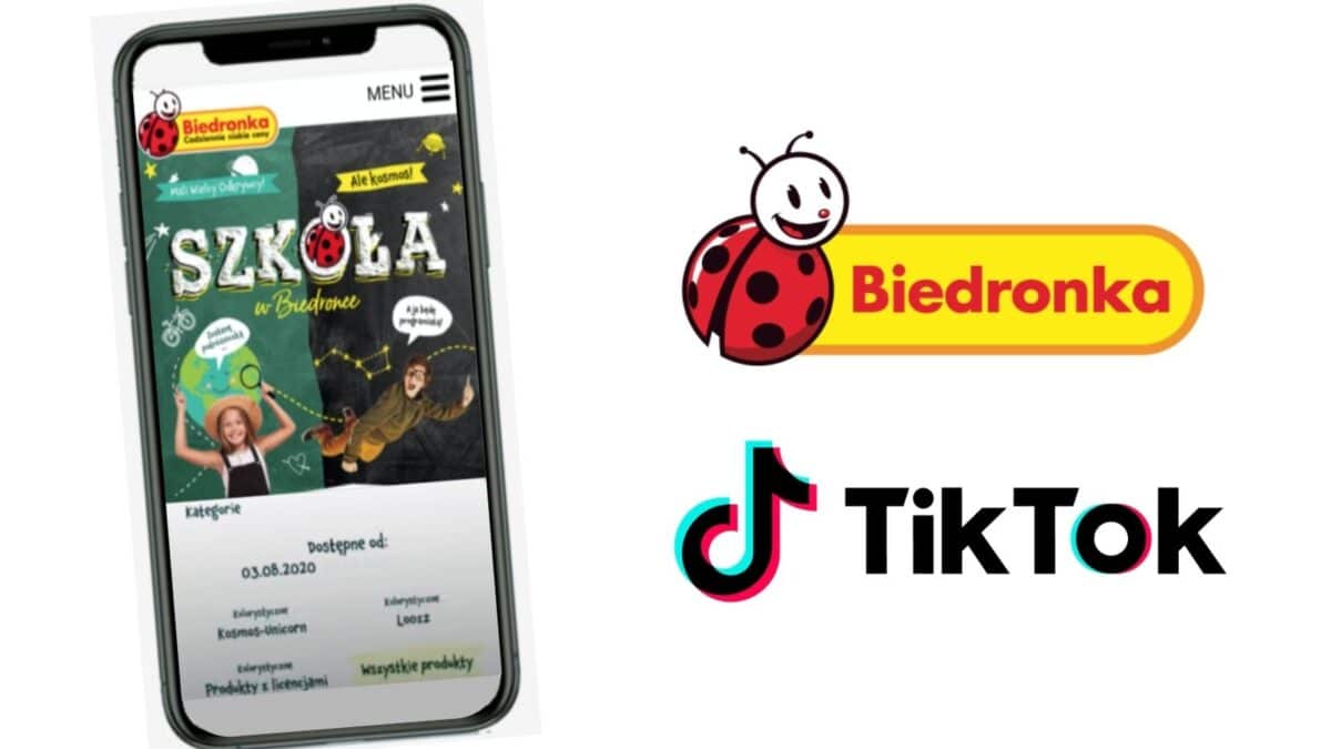 Biedronka w kampanii "Back to school" na TikToku [CASE STUDY] Biedronka mediarun tiktok biedronka
