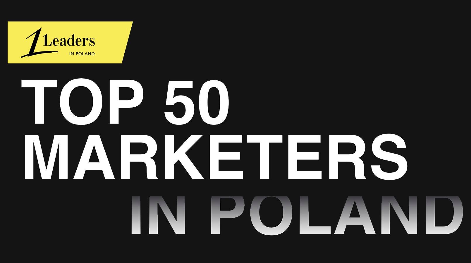 TOP 50 CMO in POLAND - Poznaj zestawienie Leadersinpoland.pl Ranking mediaru com top 50 cmo poland 2022 v1